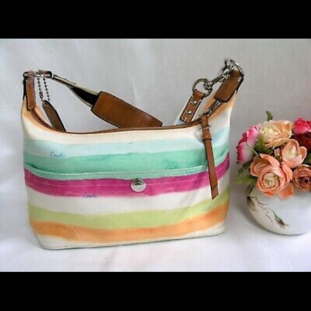 COACH WATERCOLOR PURSE